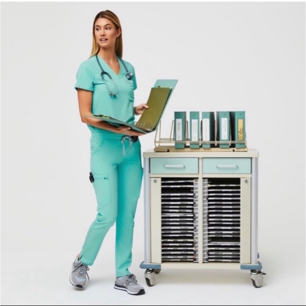 Figs aquamarine set